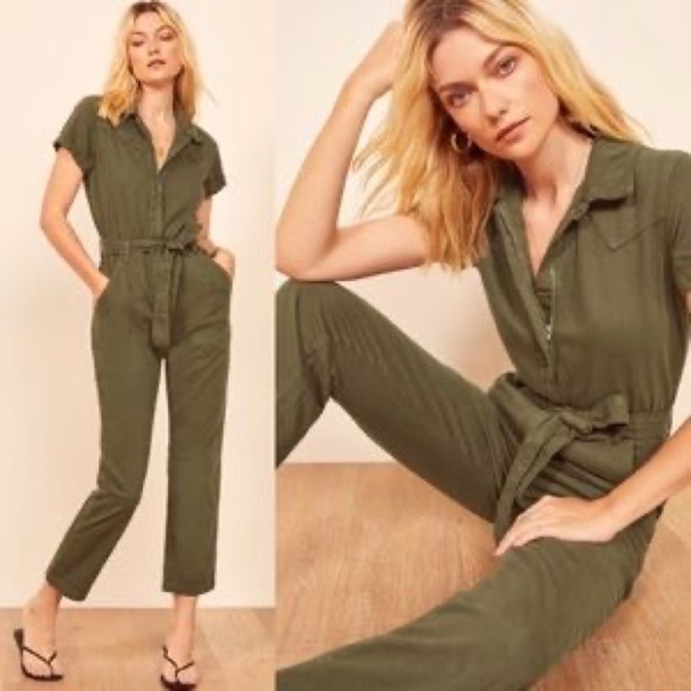 Reformation Kenny Boiler Jumpsuit